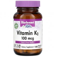 Вітамін K Bluebonnet Nutrition Vitamin К2 100 mcg 100 Caps