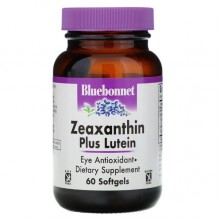 Лютеїн Bluebonnet Nutrition Zeaxanthin Plus Lutein 60 Softgels