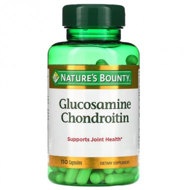 Препарат для суглобів та зв'зок Nature's Bounty Glucosamine Chondroitin 110 Caps