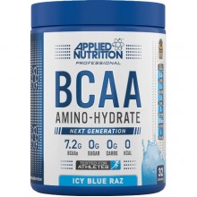 Амінокислота BCAA для спорту Applied Nutrition Bcaa Amino Hydrate 450 g /32 servings/ Icy Blue Raz