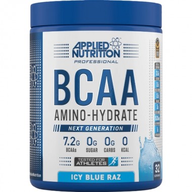 Амінокислота BCAA для спорту Applied Nutrition Bcaa Amino Hydrate 450 g /32 servings/ Icy Blue Raz