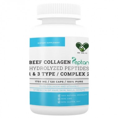 Колаген En`vie Lab Beef Collagen Complex 2 (1&3 TYPE) 1750 mg 120 Caps