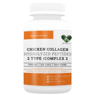 Колаген En`vie Lab Chicken Collagen Complex 2 (2 TYPE) 1750 mg 120 Caps