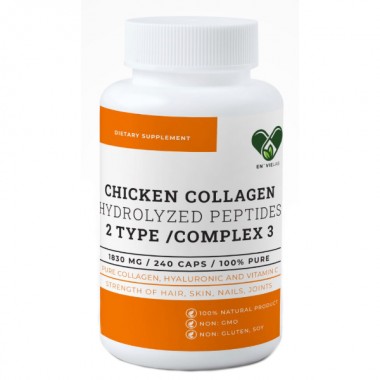 Колаген En`vie Lab Chicken Collagen Complex 3 (2 TYPE) 1830 mg 240 Caps