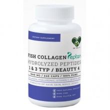 Колаген En`vie Lab Fish Collagen Complex 4 (1&3 TYPE) 1840 mg 240 Caps