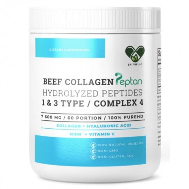 Колаген En`vie Lab Beef Collagen Complex 4 (1&3 TYPE) 456 g /60 servings/ Pure