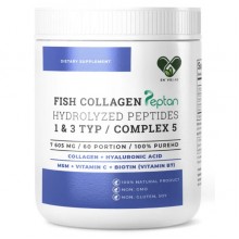 Колаген En`vie Lab Fish Collagen Complex 5 (1&3 TYPE) 457 g /60 servings/ Pure