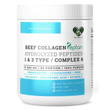 Колаген En`vie Lab Beef Collagen Complex 6 (1&3 TYPE) 954 g /90 servings/ Pure