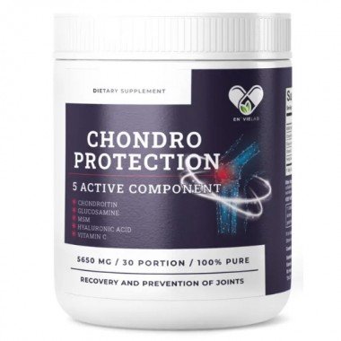 Препарат для суглобів та зв'зок En`vie Lab Chondro Protection 5 Active 169,5 g /30 servings/ Banana