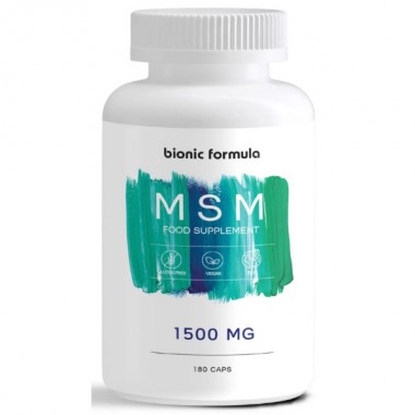 Препарат для суглобів та зв'зок Bionic Formula MSM 1500 mg 180 Caps