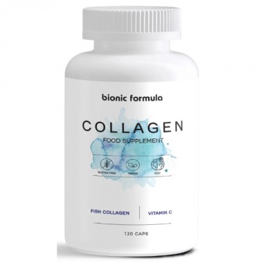 Колаген Bionic Formula Collagen Fish & Vitamin C 120 Caps