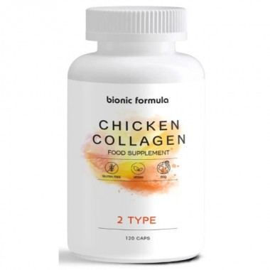 Колаген Bionic Formula Collagen Chicken & Hyaluronic Acid 120 Caps