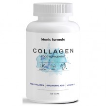 Колаген Bionic Formula Collagen Fish & Hyaluronic Acid 120 Caps