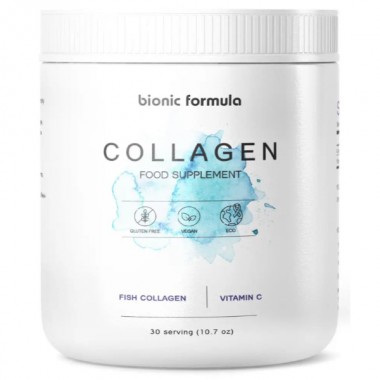 Колаген Bionic Formula Collagen Fish + Vitamin C 303 g /30 servings/ Pure