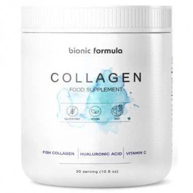 Колаген Bionic Formula Collagen Fish + Vitamin C + Hyaluronic Acid 297 g /30 servings/ Pure