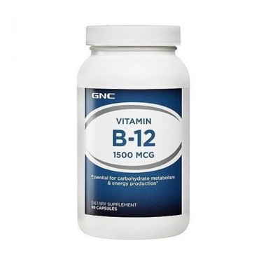 Витамин Б12 GNC Vitamin B-12 1500 mcg 90 Caps