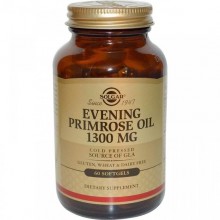 Олія вечірньої примули Solgar Evening Primrose Oil 1300 mg 60 Softgels