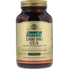 CLA для зниження ваги Solgar Tonalin CLA 1300 mg 60 Softgels