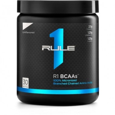 Амінокислота BCAA для спорту Rule One Proteins R1 BCAAs 158 g /30 servings/ Unflavored