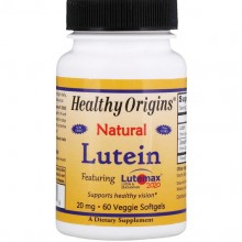 Лютеїн Healthy Origins Lutein 20 mg 60 Veg Softgels