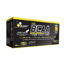 Амінокислота BCAA для спорту Olimp Nutrition BCAA Mega caps 1100 120 Caps