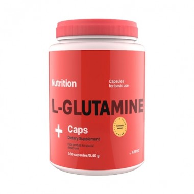 Глютамин для спорта AB PRO L-Glutamine Caps 360 Caps