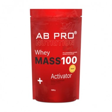 Гейнер AB PRO MASS 100 Whey Activator 1000 g /8 servings/ Банан