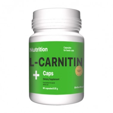 Жироспалювач для спорту EntherMeal L-Carnitine 60 Caps