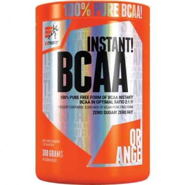 Аминокислота BCAA для спорта Extrifit BCAA Instant 2:1:1 300 g /46 servings/ Orange