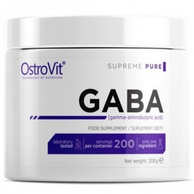 Амінокомплекс для спорту OstroVit Gaba Pure Supreme 200 g /200 servings/