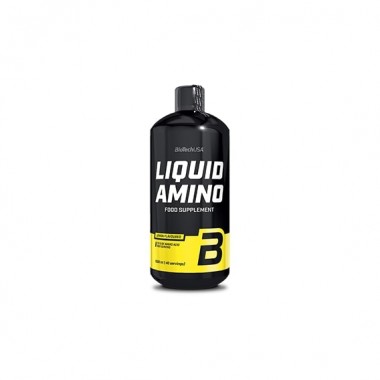 Амінокомплекс для спорту BioTechUSA Liquid Amino 1000 ml /25 servings/ Lemon