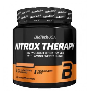 Комплекс до тренировки BioTechUSA Nitrox Therapy 340 g /20 servings/ Tropical Fruit