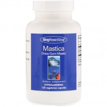 Смола мастикового дерева Allergy Research Group Mastica Chios Gum Mastic 120 Veg Caps ALG-73660