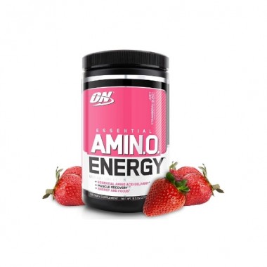 Амінокомплекс для спорту Optimum Nutrition Essential Amino Energy 270 g /30 servings/ Juicy Strawberry