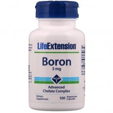 Мікроелемент Бор Life Extension Boron 3 mg 100 Caps LEX-16611