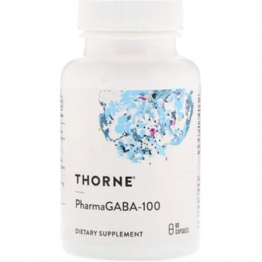 Амінокомплекс Thorne Research Pharma GABA-100 60 Caps THR-65201