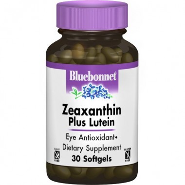 Лютеїн Bluebonnet Nutrition Zeaxanthin Plus Lutein 30 Softgels BLB0858