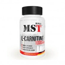 Жиросжигатель для спорта MST Nutrition L-Carnitine fat Burner 1000 mg 90 Tabs