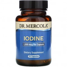 Мікроелемент Йод Dr. Mercola Iodine 1,5 mg 30 Caps MCL-01614