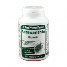 Астаксантин The Nutri Store Astaxantin 6 mg 120 Caps ФР-00000019