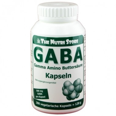 Амінокомплекс The Nutri Store GABA 500 mg 200 Caps ФР-00000025