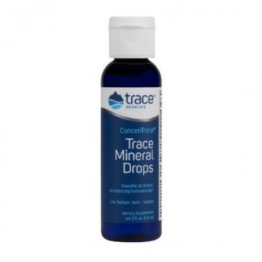 Мультимінеральний комплекс Trace Minerals ConcenTrace, Trace Mineral Drops, 2 fl oz 59 ml TMR-00007