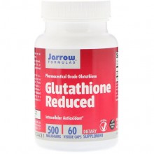 Глутатіон Jarrow Formulas Glutathione Reduced 500 mg 60 Veg Caps JRW15039