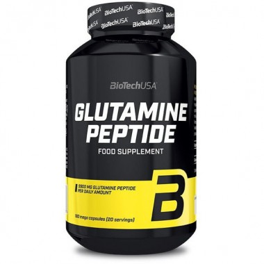 Глютамін для спорту BioTechUSA Glutamine Peptide 180 Caps