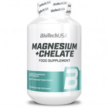 Мікроелемент Магній для спорту BioTechUSA Magnesium+Chelate 60 Caps