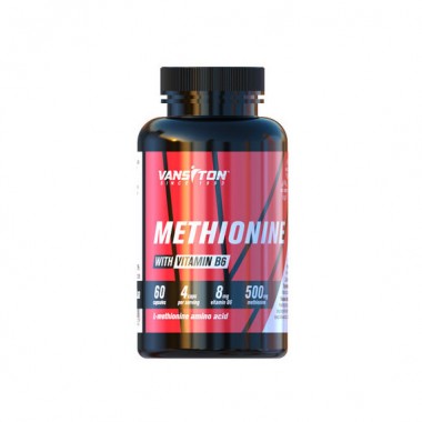 Метіонін для спорту Vansiton Methionine 500 mg 60 Caps