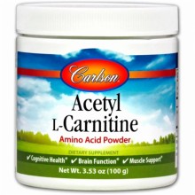 Комплекс Ацетил/Карнітін Carlson Labs Acetyl-L-Carnitine 100 g