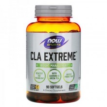 CLA для зниження ваги NOW Foods CLA Extreme 90 Softgels