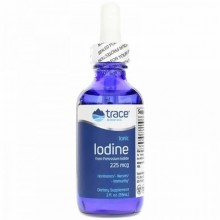 Микроэлемент Йод Trace Minerals Ionic Iodine 225 mcg 59 ml