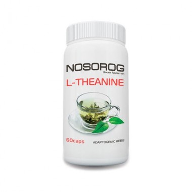 Теанін для спорту Nosorog Nutrition L-Theanine 60 Caps